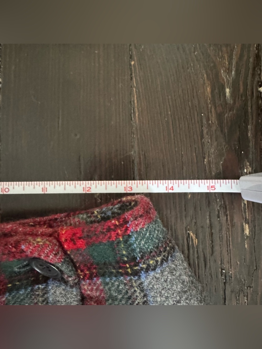 VINTAGE Talbots plaid wool skirt - Picture 6 of 6